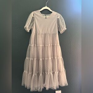 Elegant Lavender Kids Dress